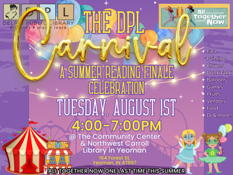 The DPL Carnival: a Summer Reading Finale Celebration