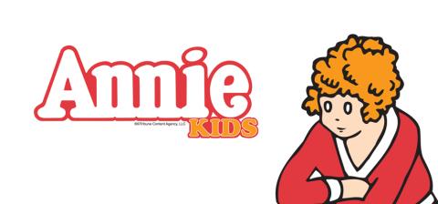 Annie logo w/ image of Annie