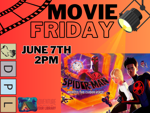 Movie Fridays June 7th 2PM at the Delphi Public Library 