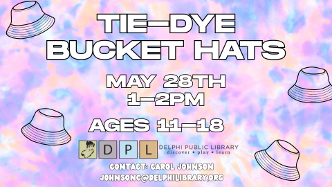 Tie-Dye Bucket hats