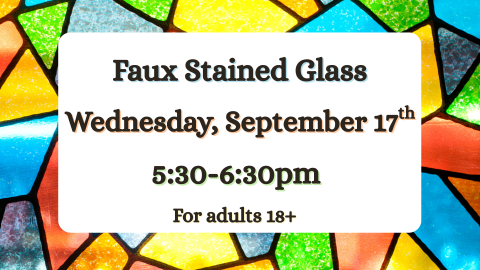 Faux Stained Glass 