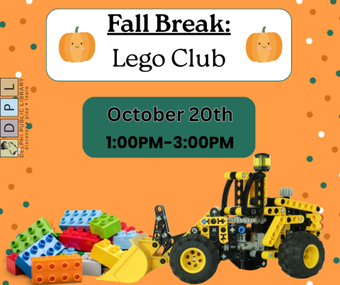 Fall Break: Lego Club STEAM Youth Program 