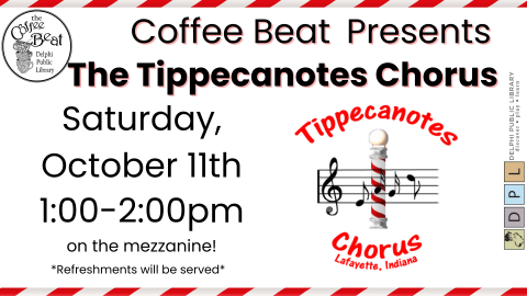 Tippecantoes, October 11th, 1-2pm