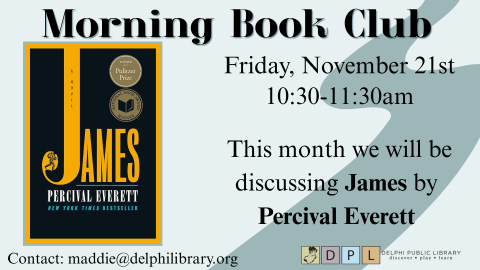 Morning Book blub- James book cover