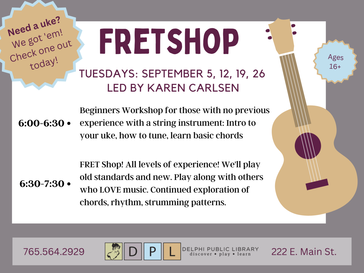 Info poster for fretshop