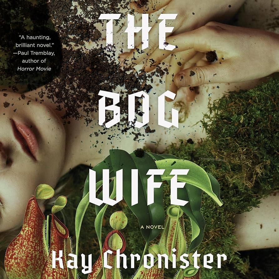 Cover to Bog Wife - woman in a bog