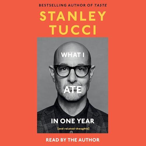 Stanley Tucci's cute little face with the title of the book in front of it