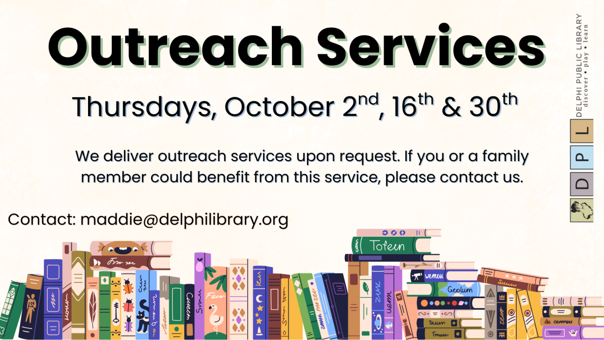 Outreach Services, October 2nd, 16th, 30th 
